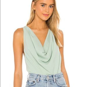 NBD Misty Green Bodysuit NEW